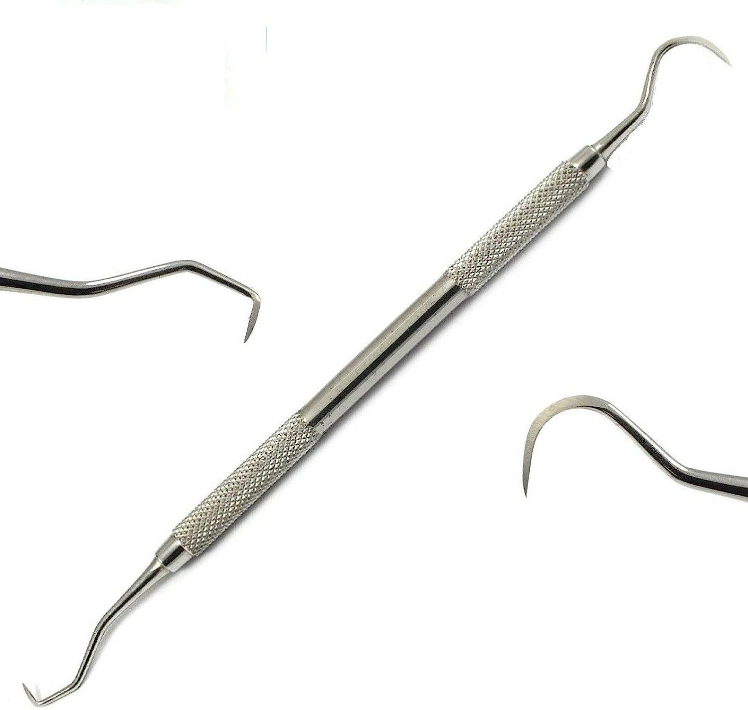 Dental Instruments Universal Jacquette Scaler - Double Ended Tartar Remover - by DMX INTL (Pack of 2) image number 2