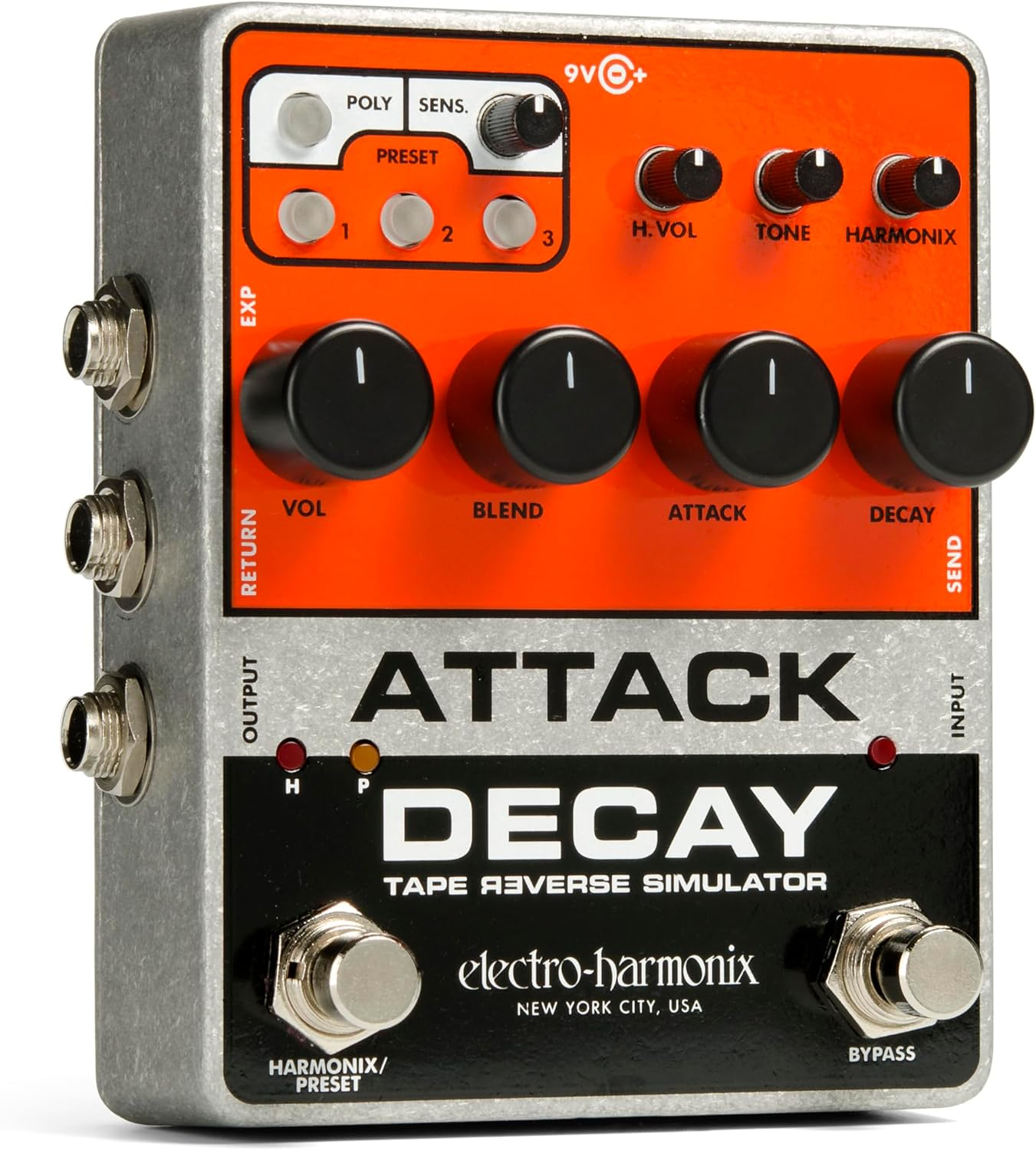 Electro Harmonix Attack Decay Effects Pedal image number 3