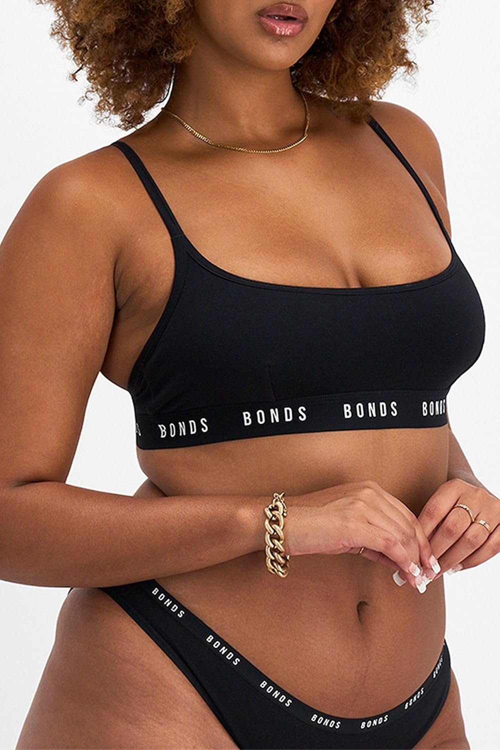 Bonds Womens Icons Scoopcrop PLN Sports Bra image number 4