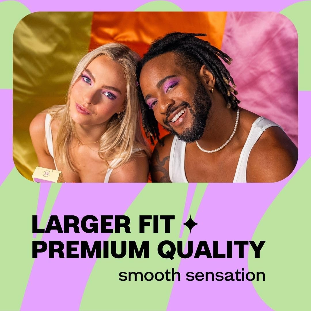 Moments Original Condoms | Large and Extra Lubricated, Premium Quality Natural Latex, Vegan, Gynaecologically & Dermatologically Tested (Pack of 1-12 Counts) image number 5