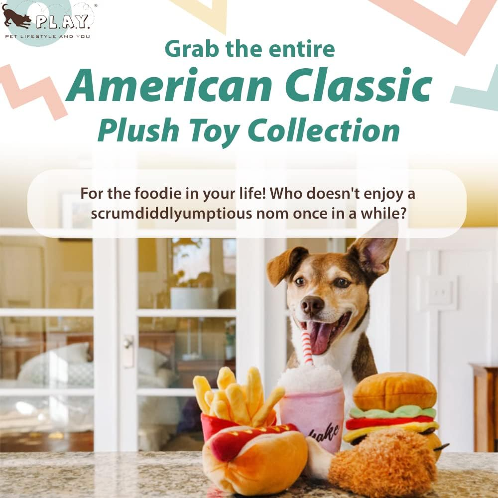 Dog Toy_Plush Toy - Milkshake_Xs