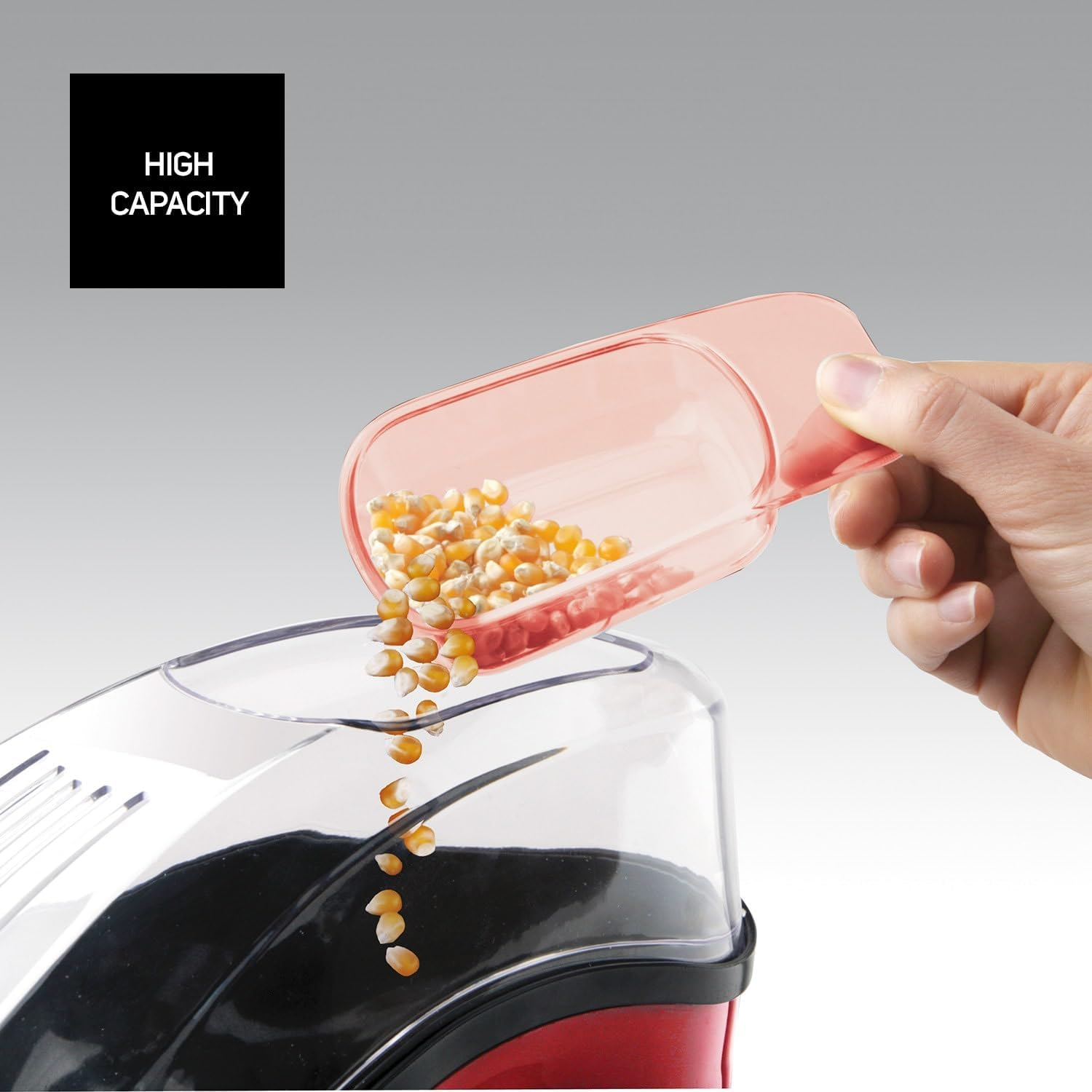 Taurus Pop'N'Corn - Popcorn Maker | 1100 W | Plastic | Red XX image number 4