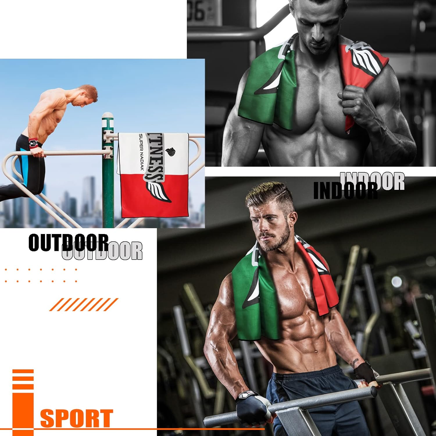 Gym Towel-Microfiber Towel-Microfiber Sheet -Towel for Workouts - Sport,Fitness,Gym Wipe Men'S Gym Towels - Microfiber Gym Towel - Gym Wipe Sport Towel - Fitness Accessories image number 1