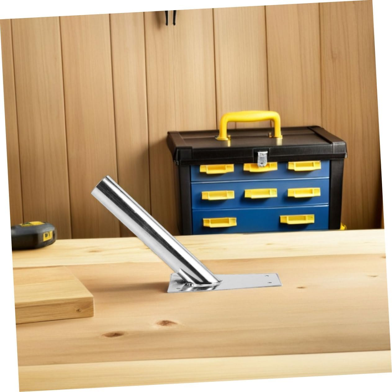 NULYLU 2Pcs Stainless Steel Flag Pole Holder: Heavy Duty Flagpole Mounting Bracket - 25Mm Inner Diameter - outside House Flag Pole Bracket for Wall Mount image number 5