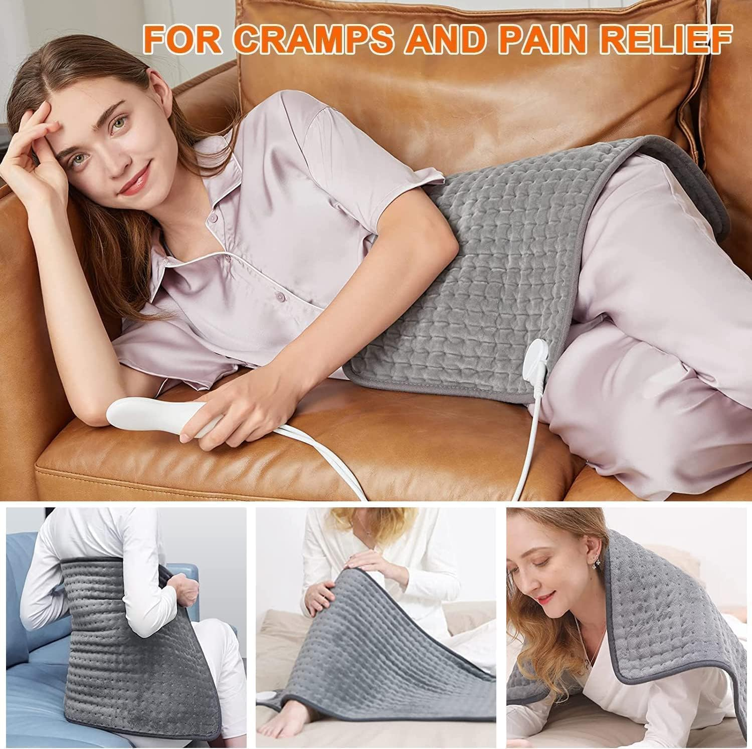 Are the Muscle Aches or Cramps Unbearable? This Heat Pack Electric Is Perfect for Relieving Pain. Warming up for a Few Seconds Can Effectively Relieve Back Pain in the Neck, Shoulders, Legs, or Abdomen. image number 1