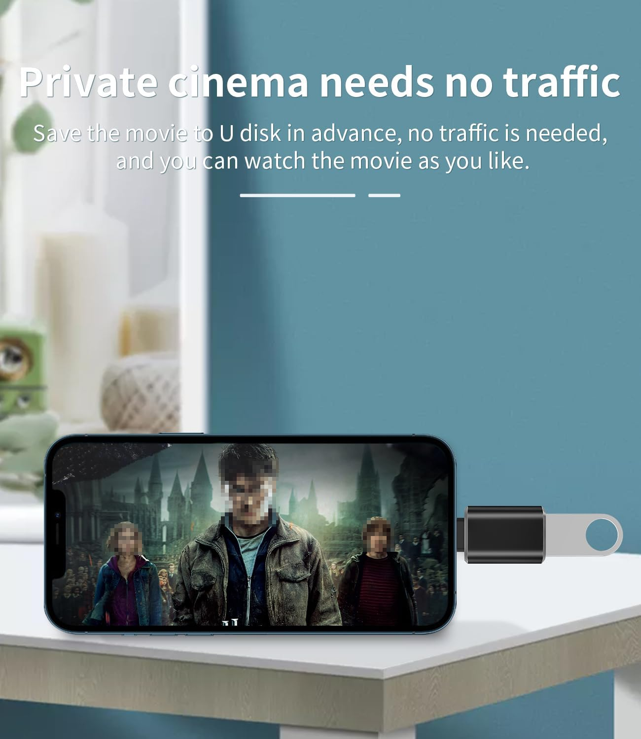 For Iphone OTG Flash Adapter Lightning Male to USB Female Cable Dongle for Apple for Ipad Air Camera Card Reader Mouse Keyboard U Disk Drive Hub MIDI Compatible for 14 13 12 11 Pro Max Mini 8 7Plus XR image number 6