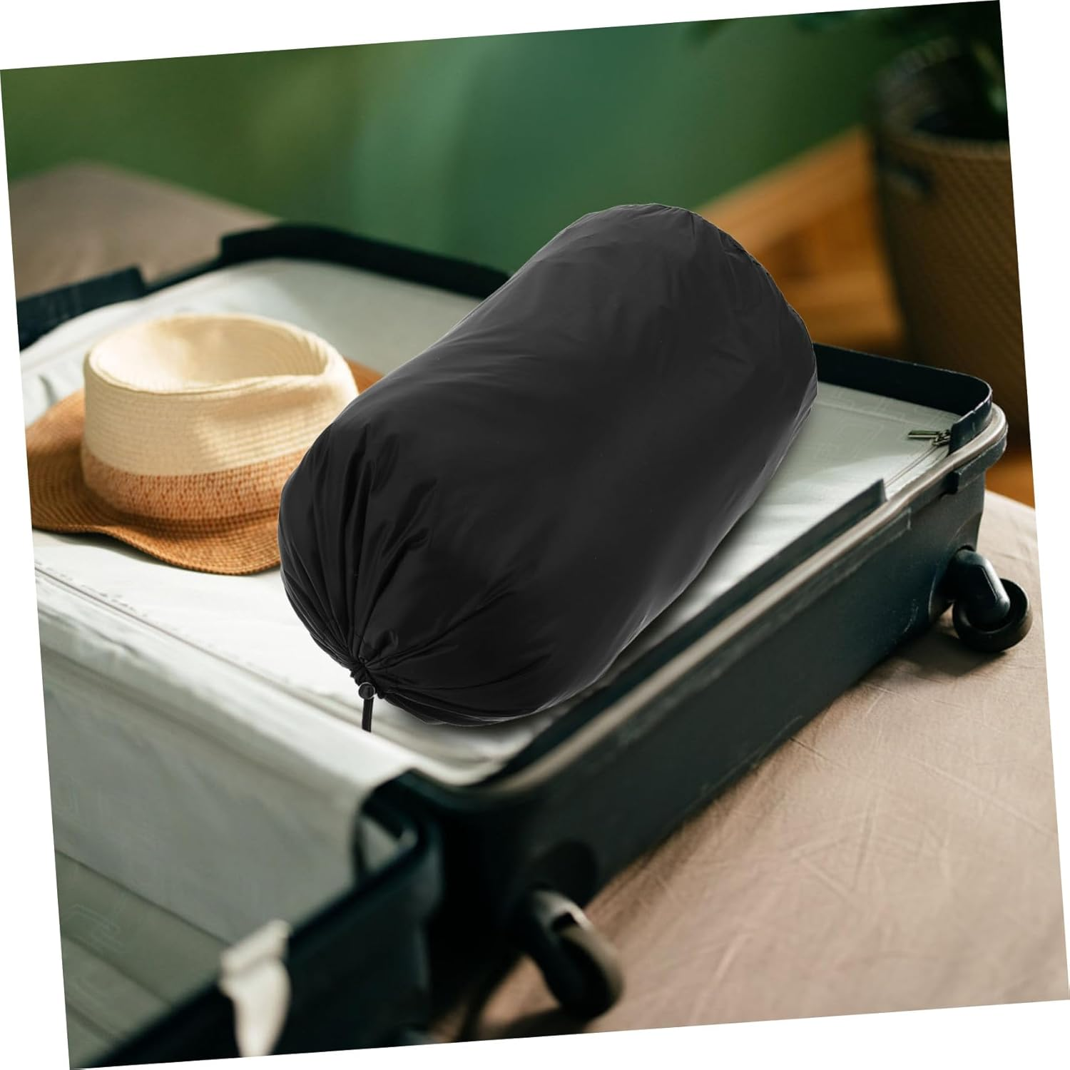 WRITWAA Storage Bag Lightweight Drawstring Pouch for Coat Rainwear Travel Garment Bag down Jacket image number 5