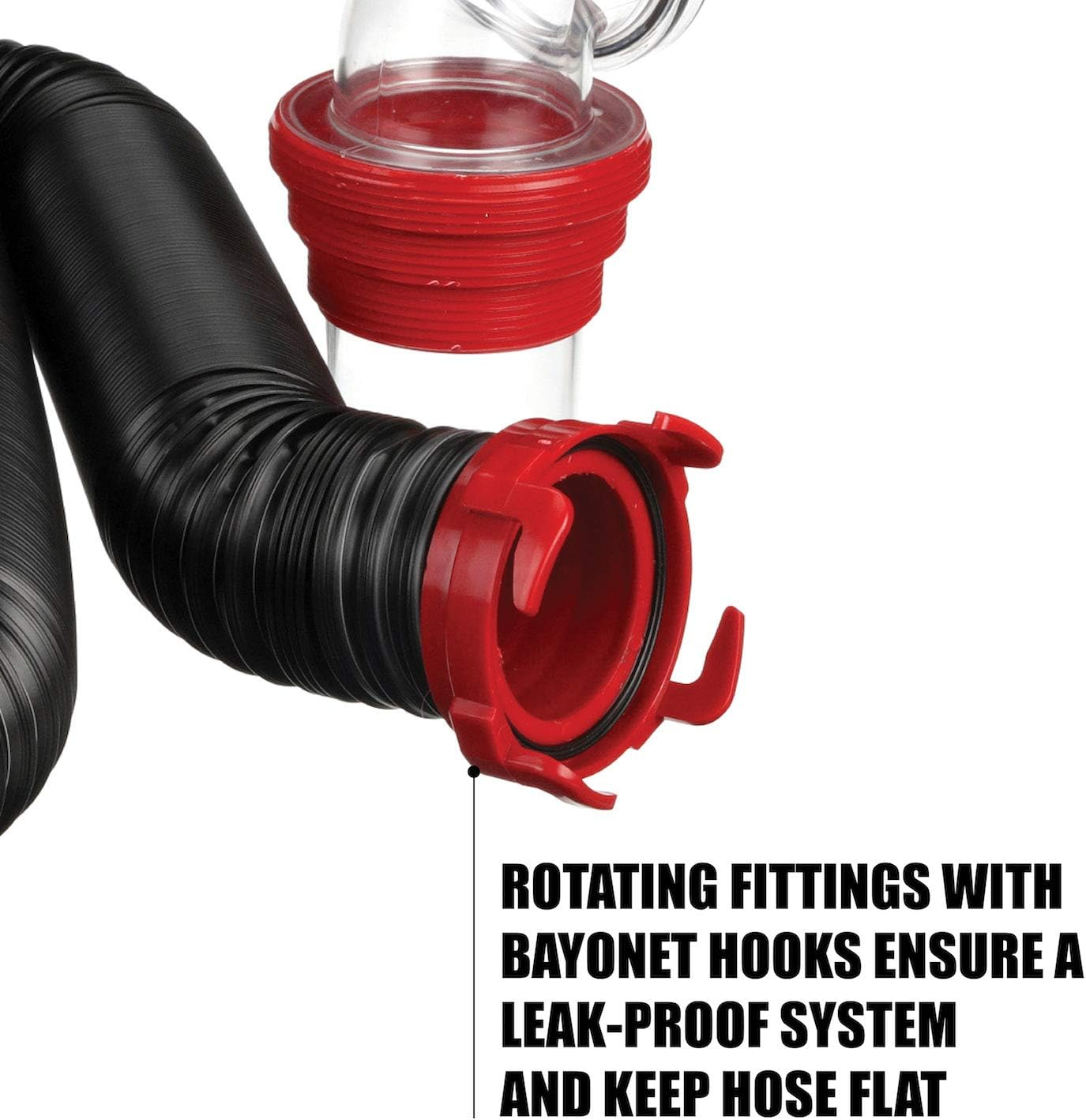 Valterra D04-0250 Dominator 15' Sewer Hose Kit