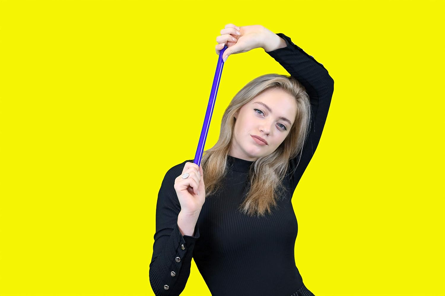 Blue Vocal Tubes for Speech Therapy and Singing Therapy Straws for Vocal Health - Set of 2 Silicone Tubes for Water Resistant Voice Therapy and Tube Phonation Singing Exercises and Singing Training image number 2