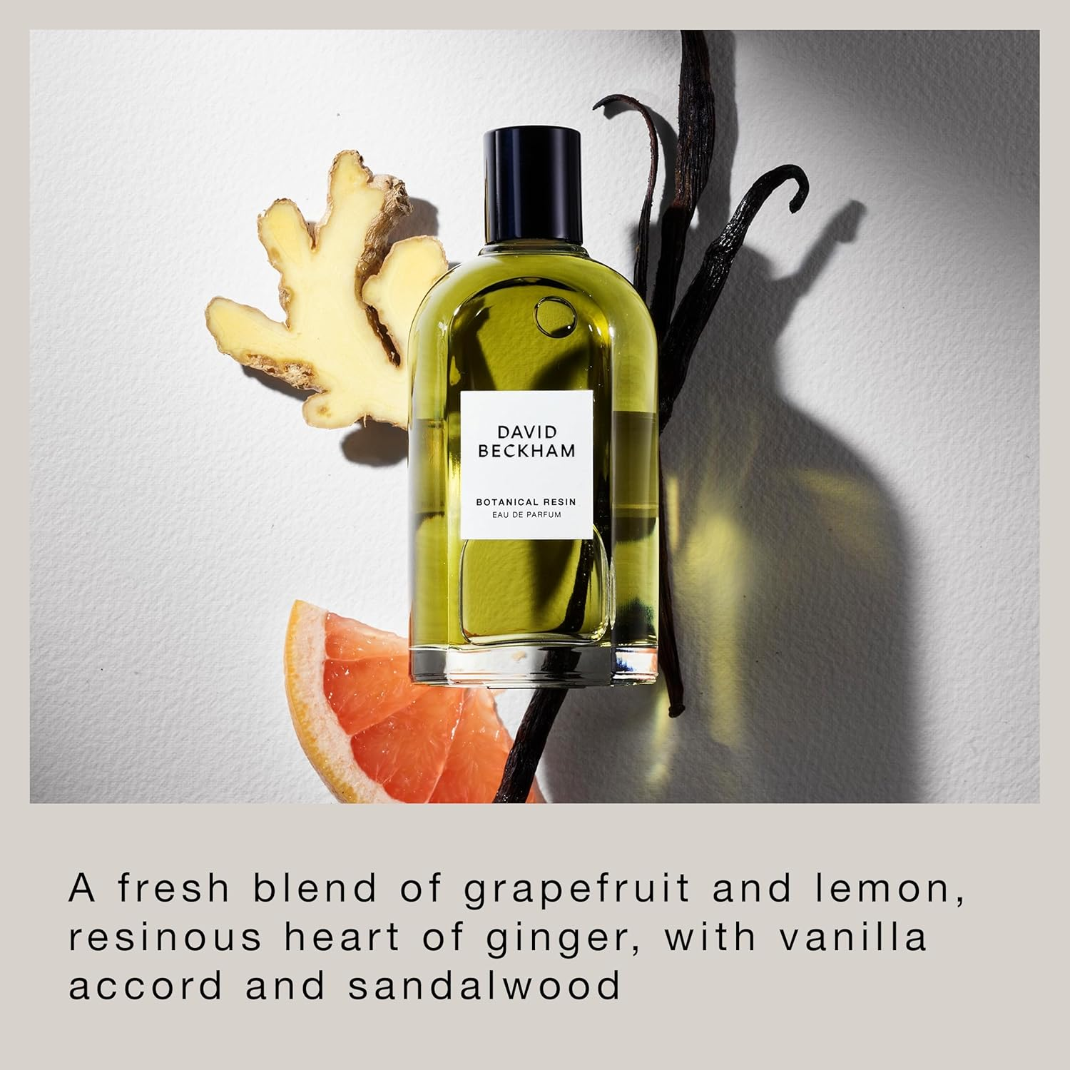 David Beckham Collection Botanical Resin Eau De Parfum for Men, Fresh and Aromatic, Long Lasting Fragrance, 100Ml image number 6