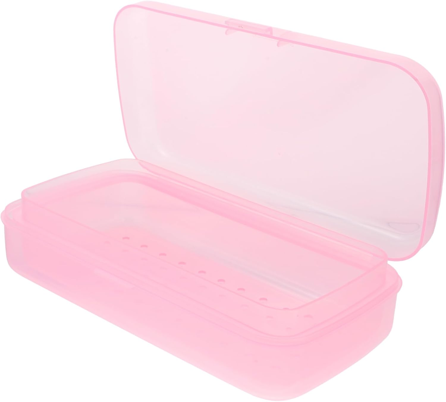 VICASKY Nail Care Tools Sterilization Box Tray Nail Clipper Sterilizer Manicure Box Organizer