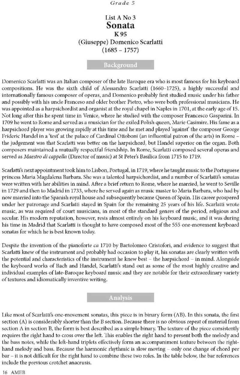 AMEB Piano Series 18 Handbook Level 2 (Grades 5-8) image number 1