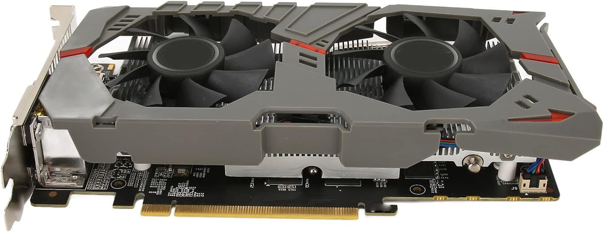 GTX960 Graphics Card, 2GB GDDR5 128Bit Gaming Video Card with Dual Fan Cooling, 1140/1203Mhz+7010Mhz, PCI Express 3.0 X16, 6Pin Power Supply, Supports for Directx 11.2, Opengl 4.3, HDCP image number 1