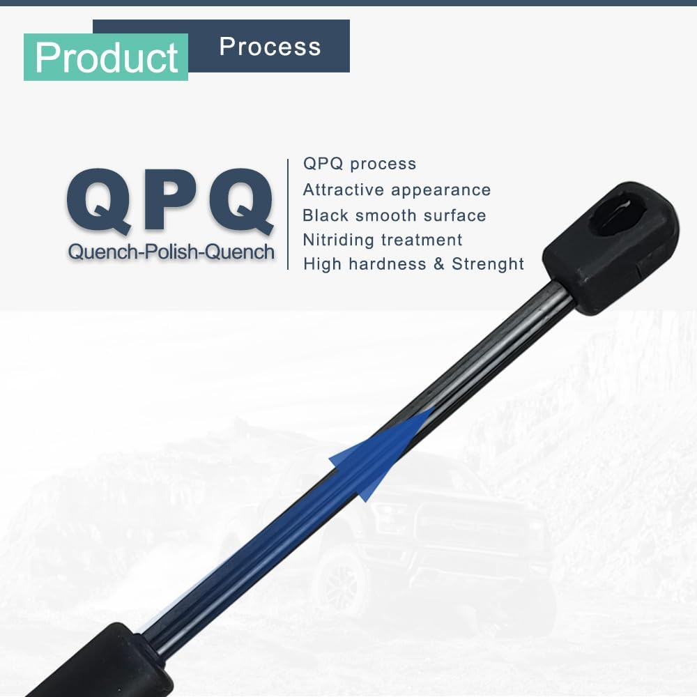 2 X Front Hood Gas Strut for Ford Ranger PX 1-3 2012-2021 Bonnet Struts,Front Bonnet Hood Lift Bonnet Gas Spring Shock Dampers Lift Struts Support Prop Rods Replacement Accessories image number 1