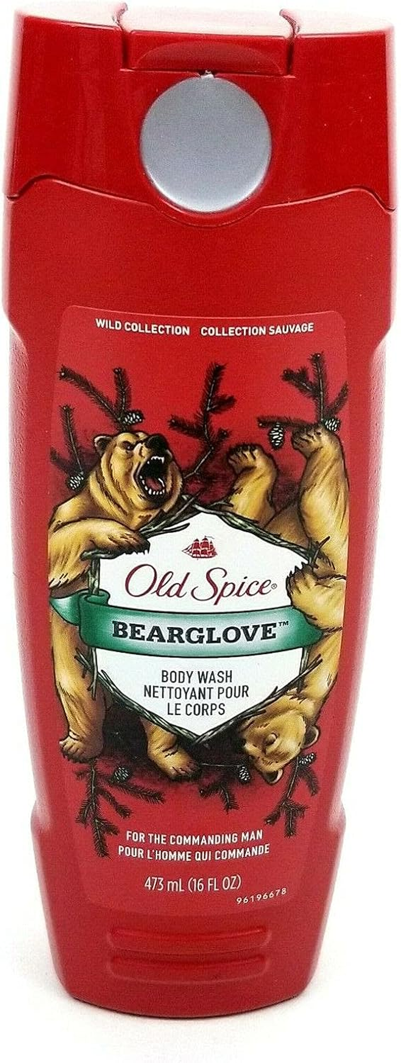 Old Spice Wild Collection Bodywash, Bearglove 16 Oz image number 2