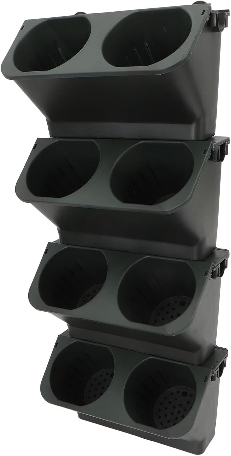 Hanging Vertical Wall Planter, Wall Hanging Planter, Vertical Garden Plant Holder, Hanging Planter Boxs for Garden Balcony Yards Home Decor (Dark Green)