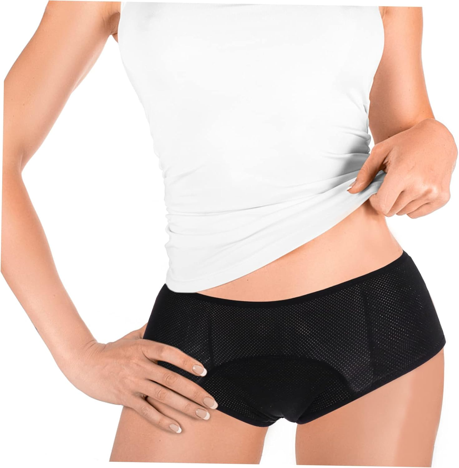Menstrual Briefs for Women Comfortable Reusable Underwear with Leak Design Made from Soft Light for Menstruation Protection image number 3