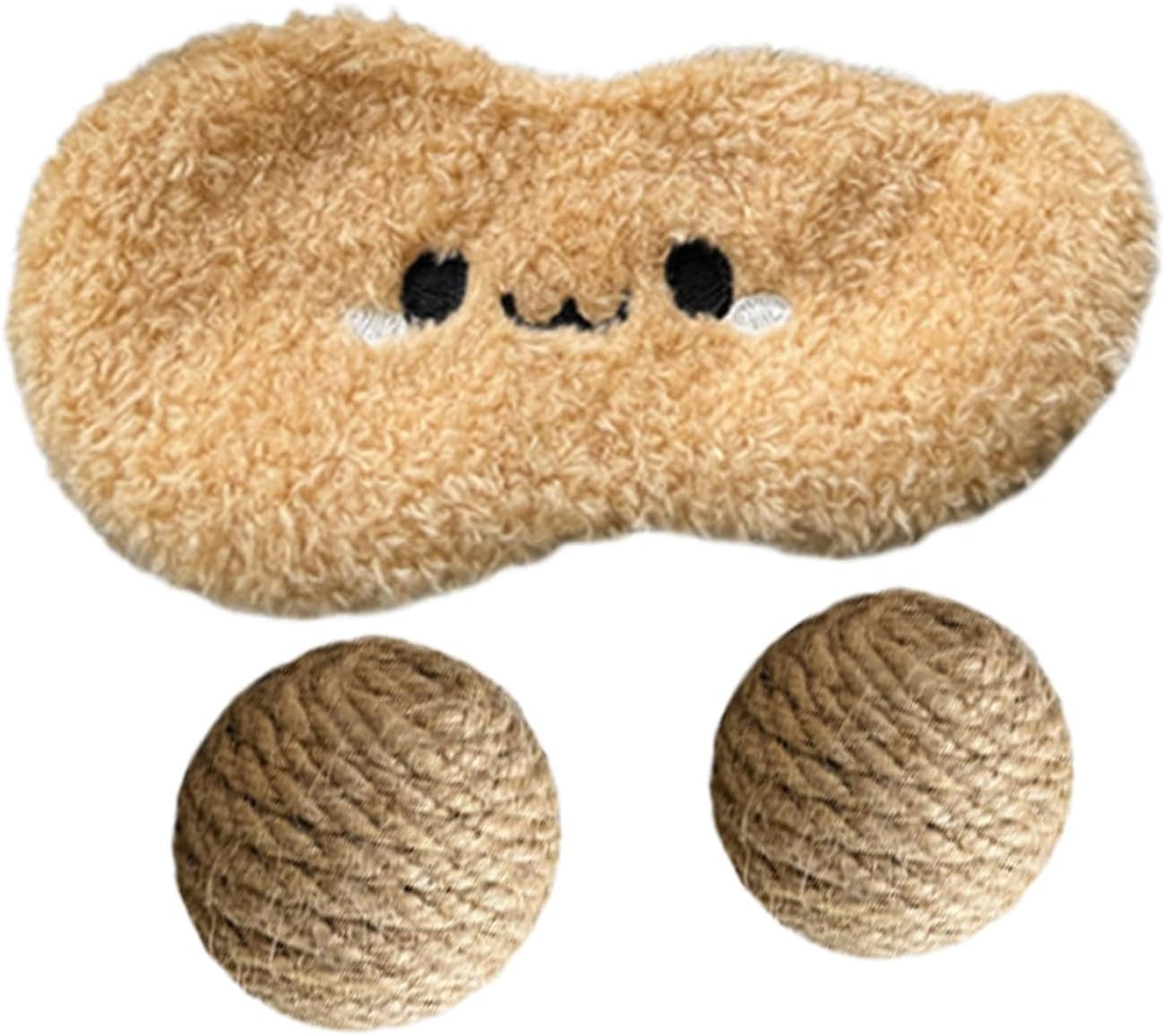 Cat Scratching Ball Toy | Sisal Cat Scratcher Ball | Cute Sound Toy Cat Interactive Sisal Ball Set Wear-Resistant, Bite-Resistant for Home Pet image number 1