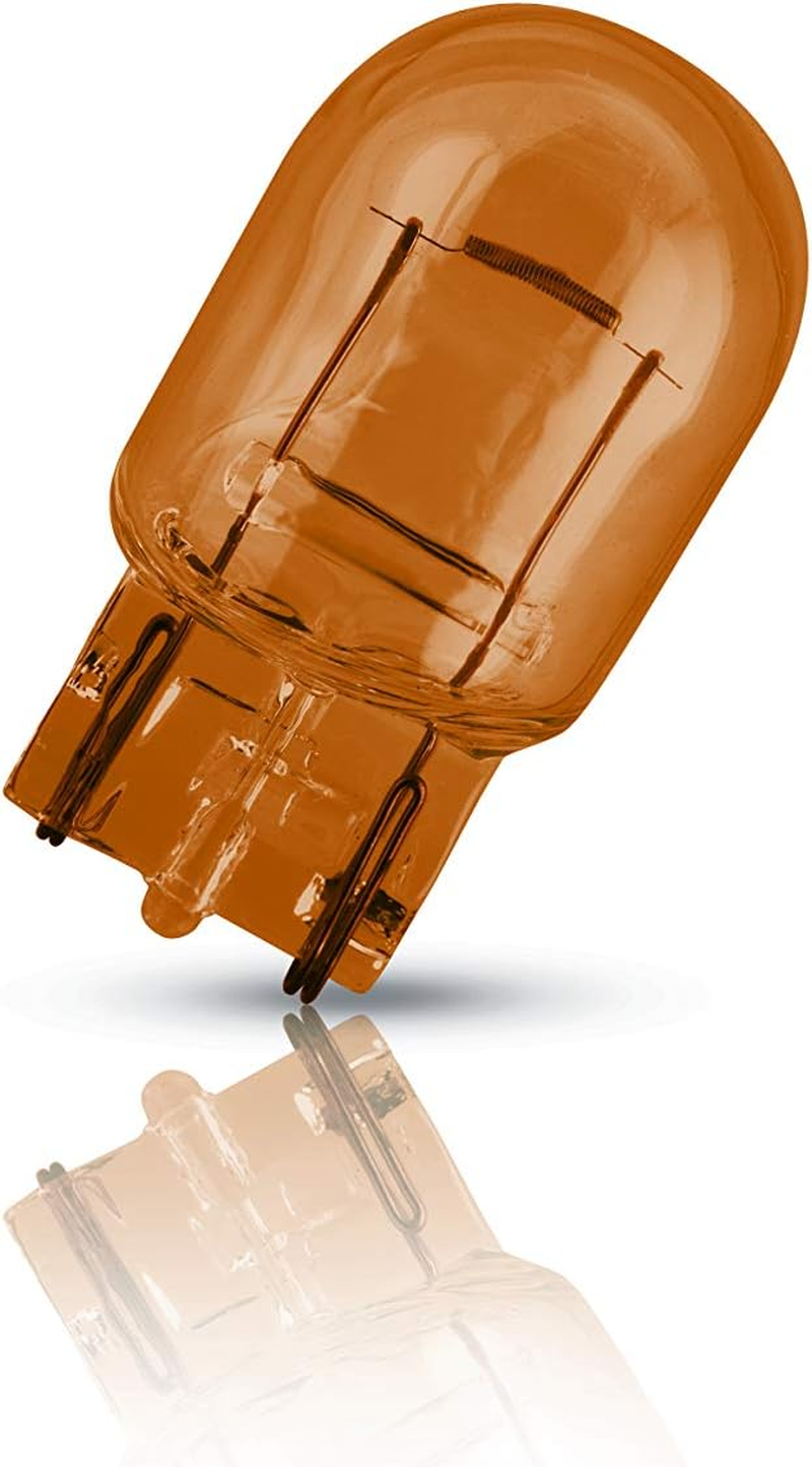 Philips 12V WY21W Light Bulbs Glass Base (Pack of 2) image number 1