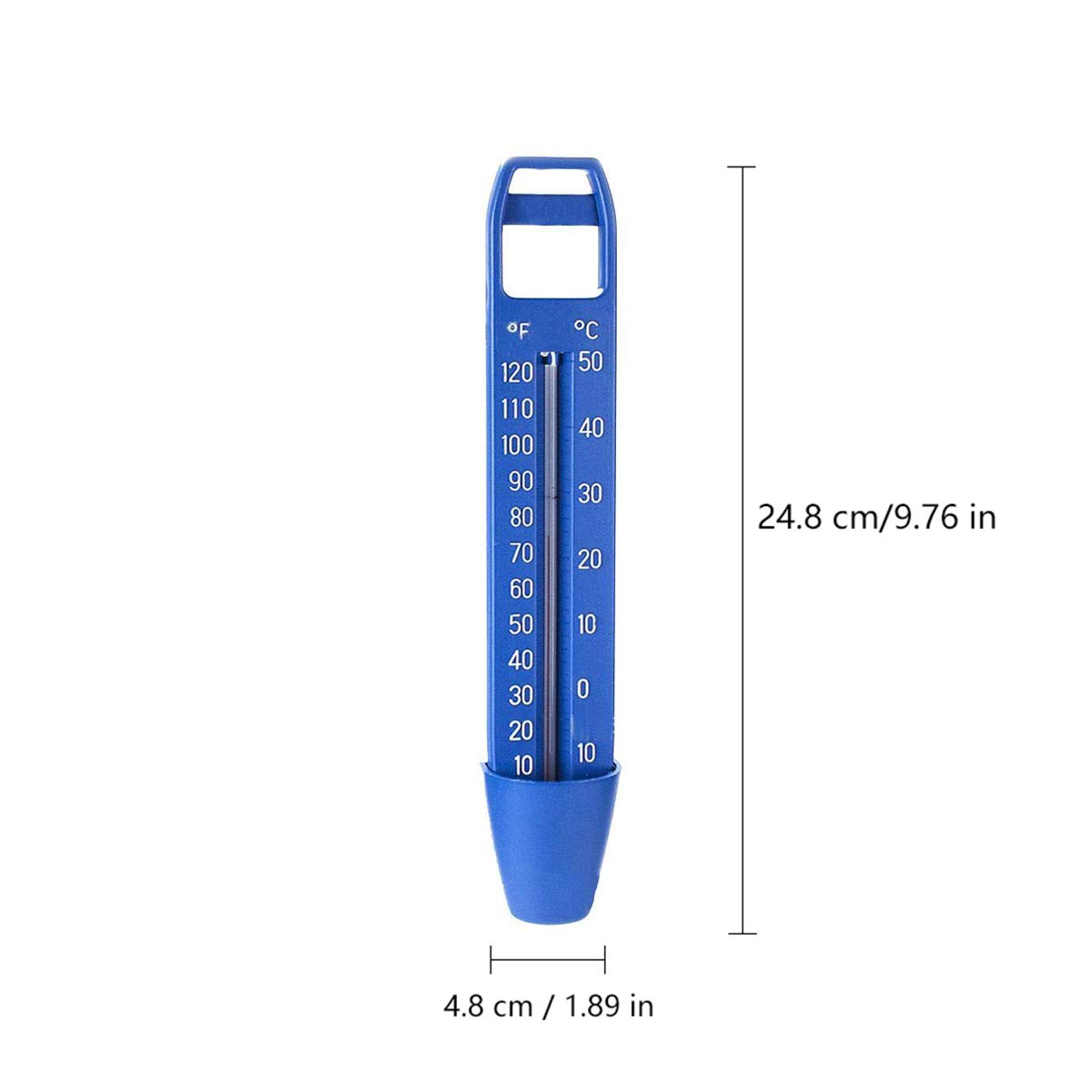 BERZO Pool Thermometer Premium Water Thermometers with String Degrees and Fahrenheit Accurate Temperature Readings Ideal for All Swimming Pools Spas Hot Tubs Ponds image number 5
