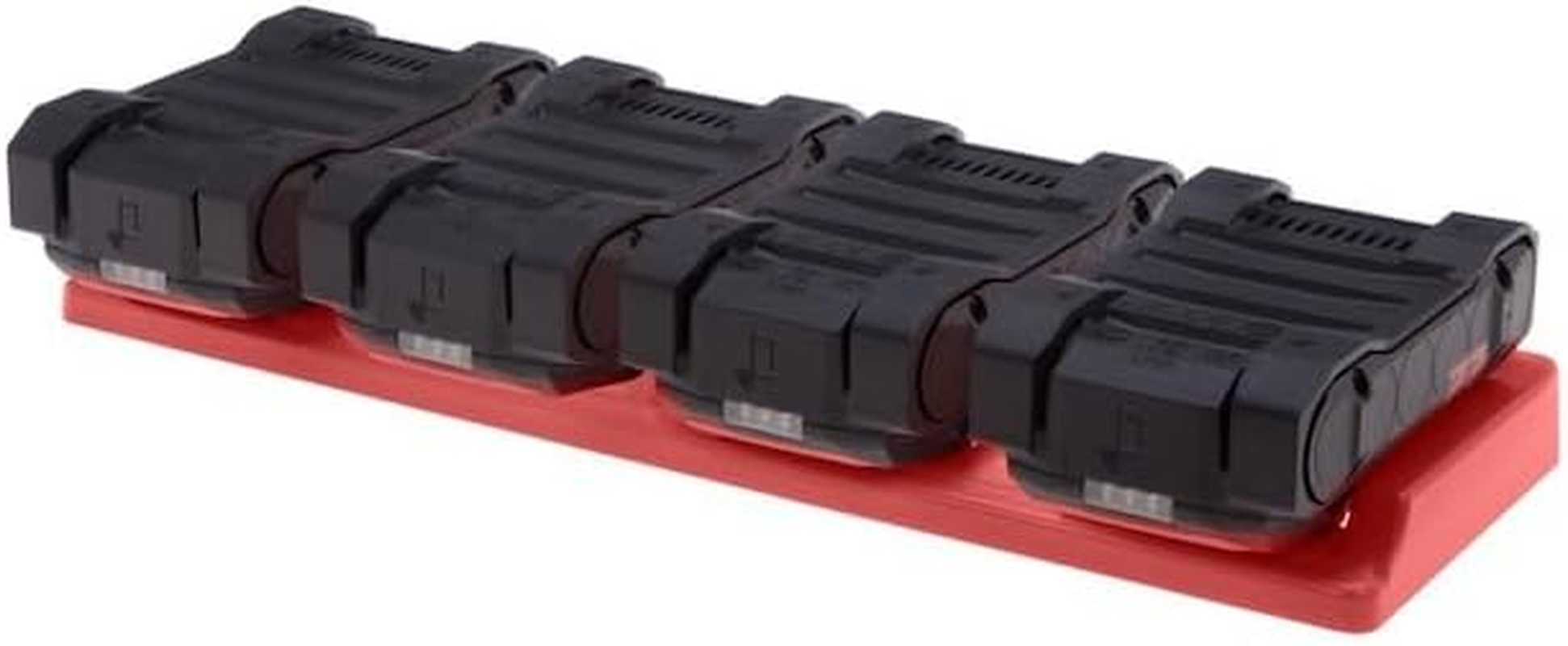 48 Tools Battery Holder Mount for Hilti Nuron 22V Battery Holder | Uv-Stabilized ABS for Indoor & Outdoor Use | Secure Wall & Tool Mount for Hilti 22V Batteries | Heavy-Duty & Easy Access image number 3