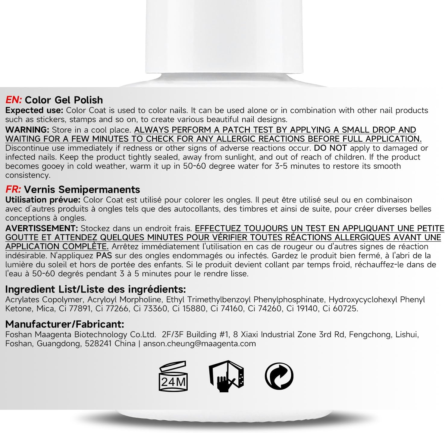 Nicedeco Gel Nail Polish Set, UV/LED Soak-Off Gel Polish Nail Art Manicure Pedicure, Salon & Home Use - Long Lasting & Easy to Apply 6Pcs X 8Ml-Kit18 Cruelty-Free & Vegan