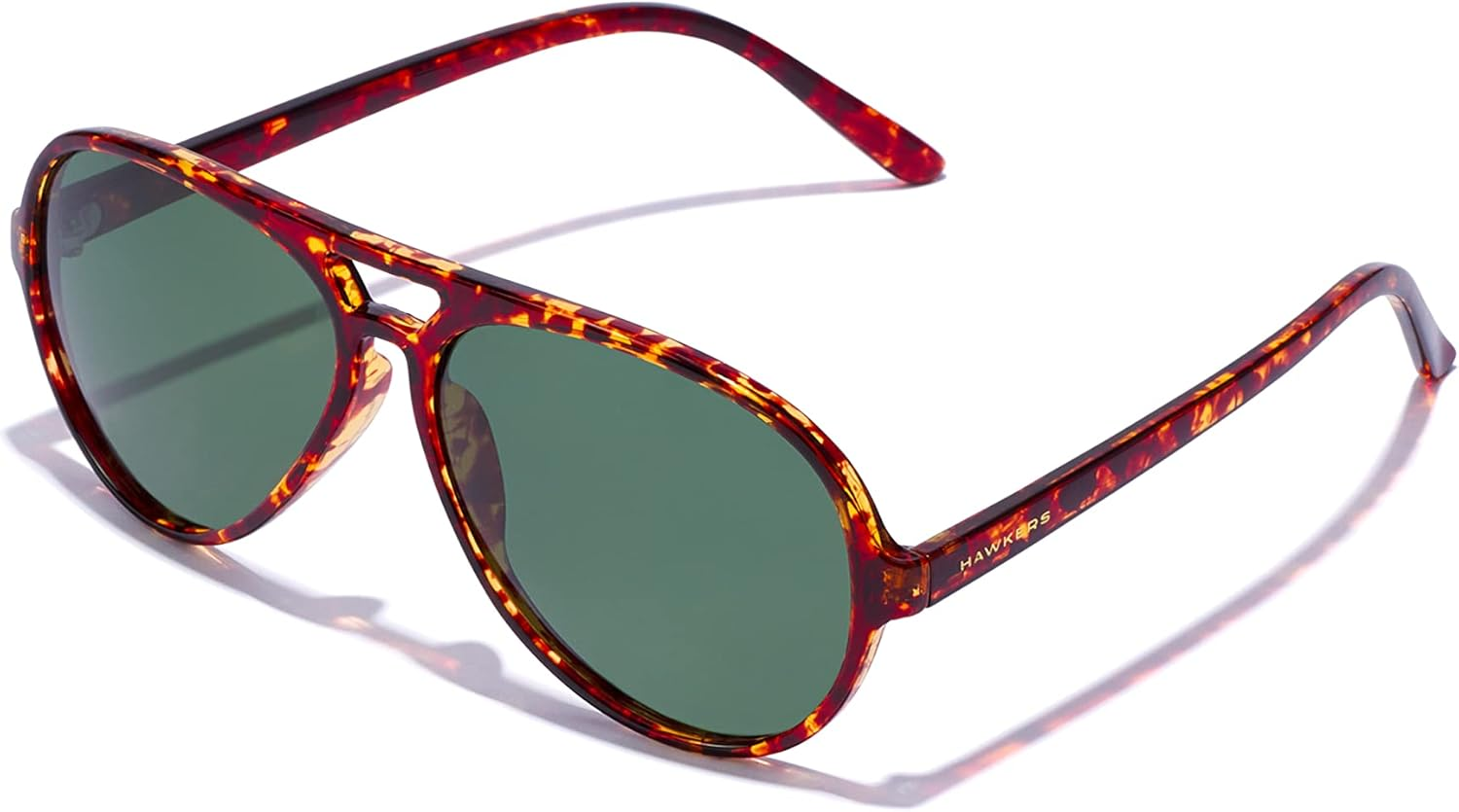 HAWKERS Sunglasses for Men and Women - Protection UV400 - SOUTH BEACH Model - Aviator Sunglasses