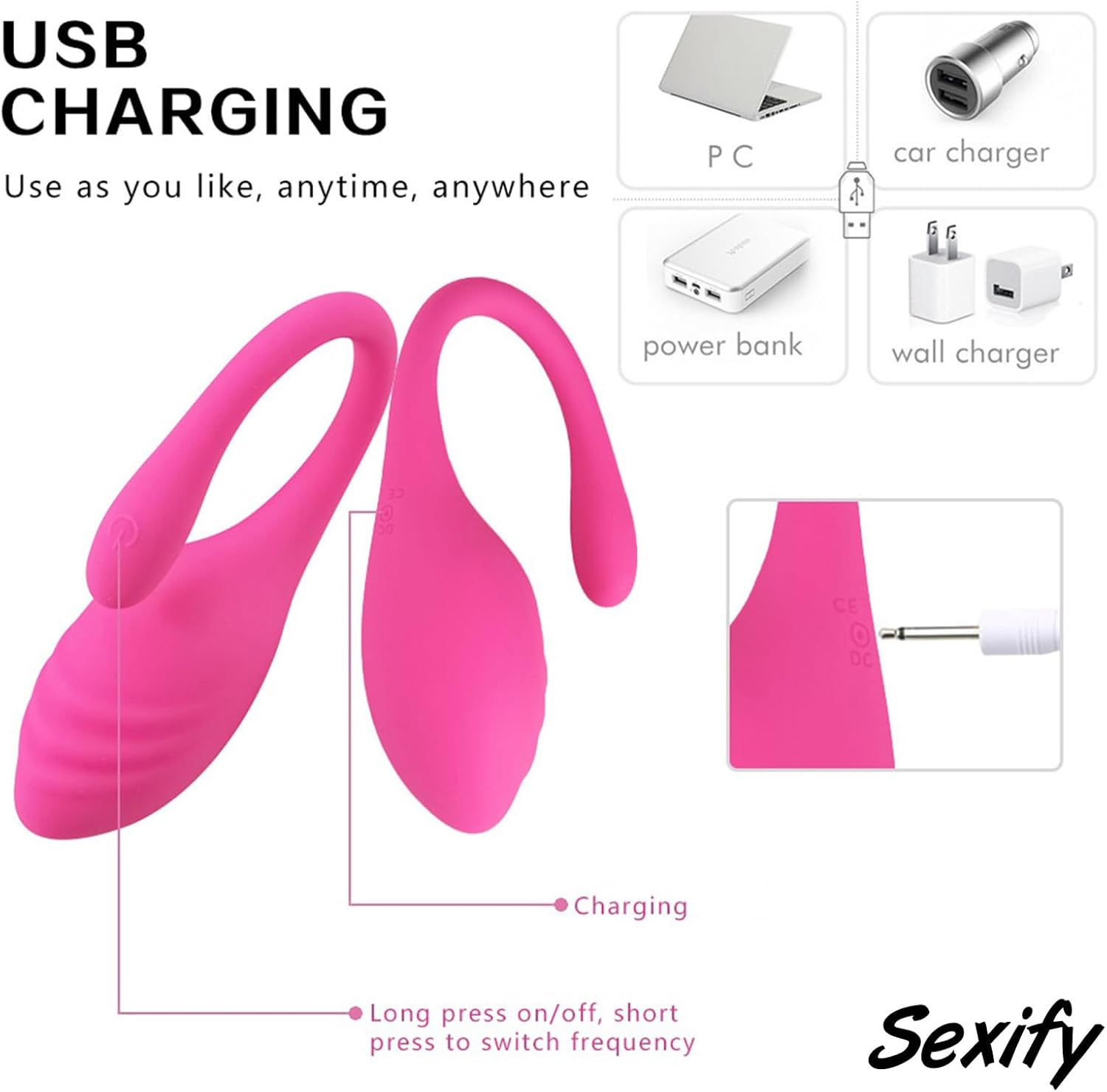 Wearable Panty Bullet Egg Plug Vibrator with App Control, Heart Butterfly Clitoral G Spot Dildo Vibrator, 9 Modes Vibrating Clitoral Stimulator Massager Adult Sex Toy for Women Couple Sex Toy (Pink) image number 2