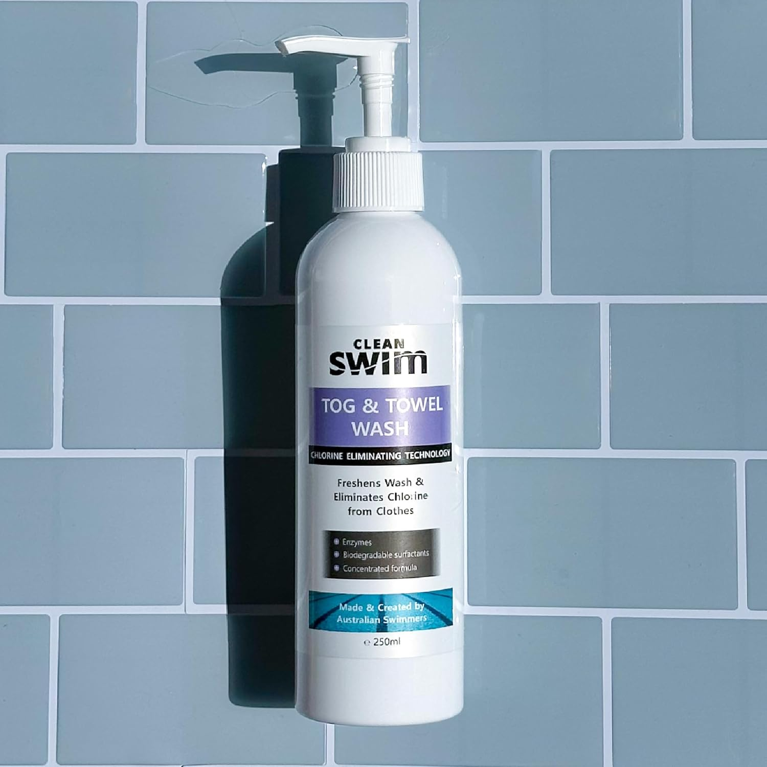 CLEAN SWIM Tog & Towel Wash with Enzymes, Biodegradable Surfactants for Your Swimmers & Towels 250Ml image number 2