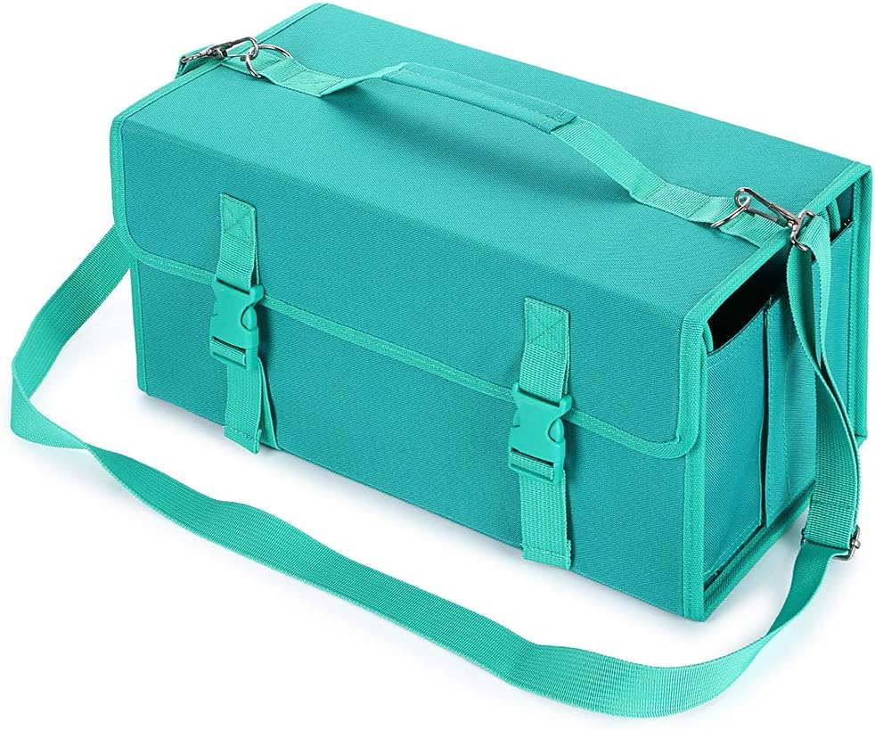 New 171 Slots Marker Case Lipstick Organizer-Canvas Markers Holder for for Primascolor Markers and Copic Sketch Markers Black