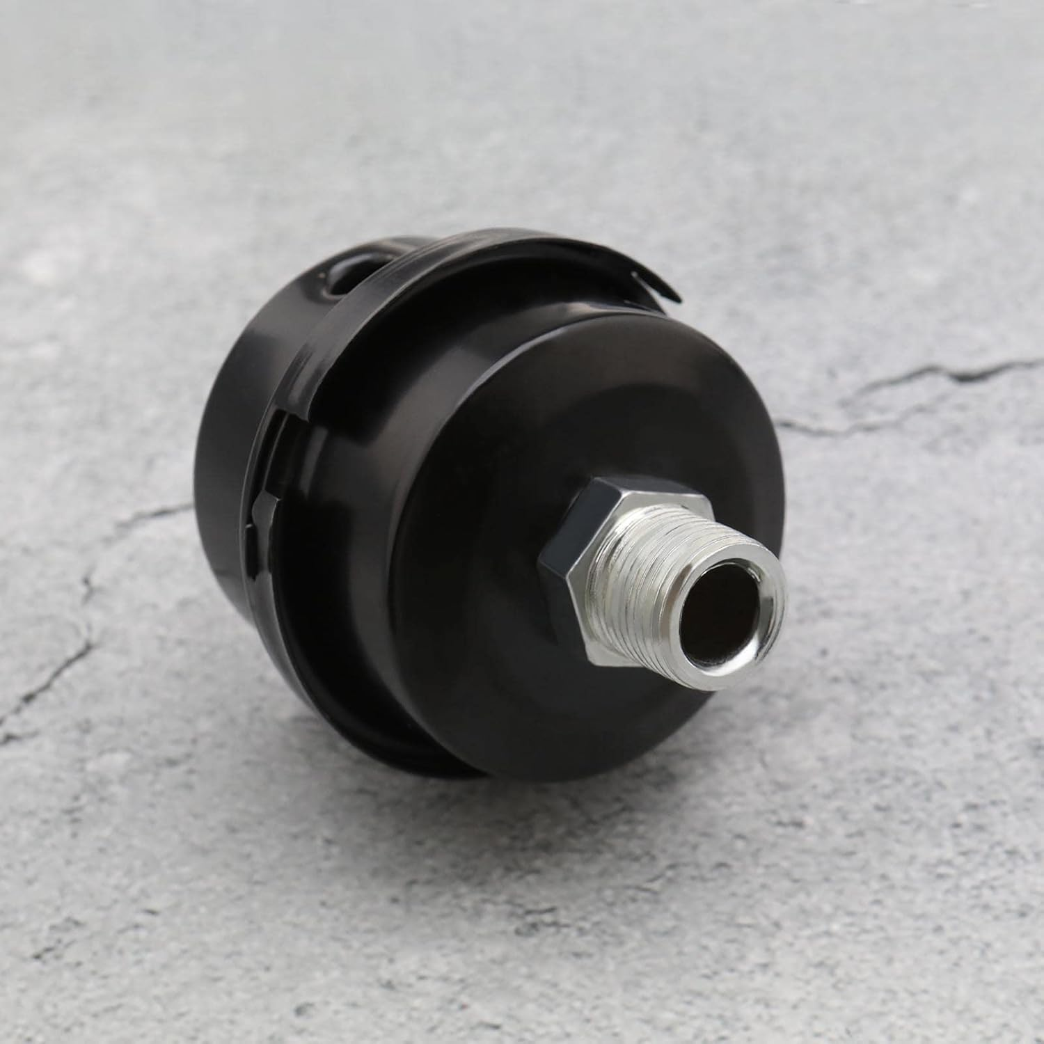 Emsea 2PCS Air Compressor Filter Strainer 16Mm 3/8PT Metal Male Thread Air Compressor Intake Filter for Generators Exhaust Systems