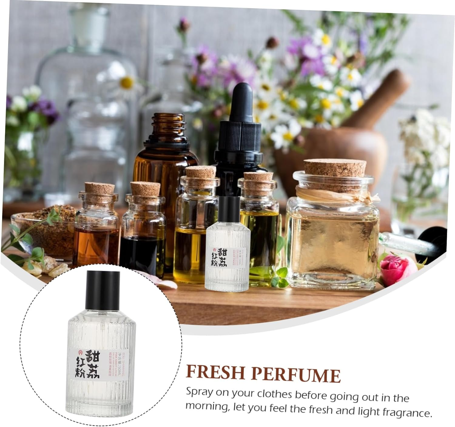 OFFIGAM Portable Men Perfume Fragrance for Travel Party Use Light Scent Cologne image number 5