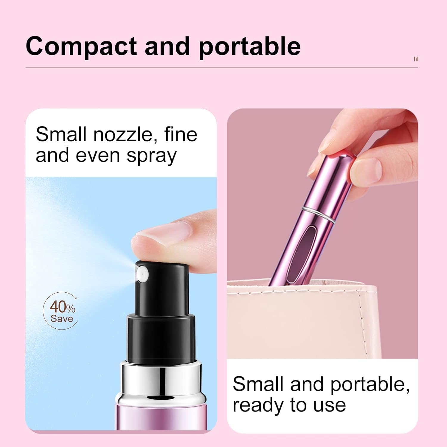Mini Refillable Perfume Portable Atomizer Bottle Refillable Perfume Spray