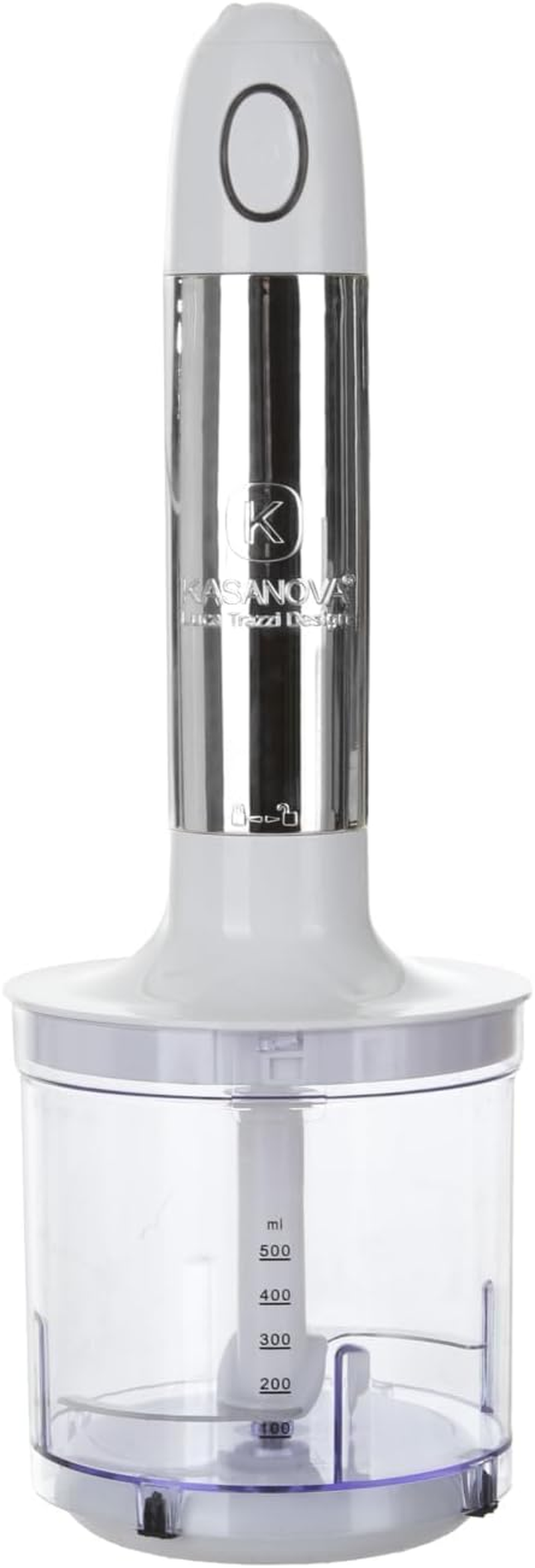 Kasanova Trazzi W400 Submersible Mixer Set White Chrome, ABS Plastic Stainless Steel 18/10 Polypropylene Electronic Components image number 3