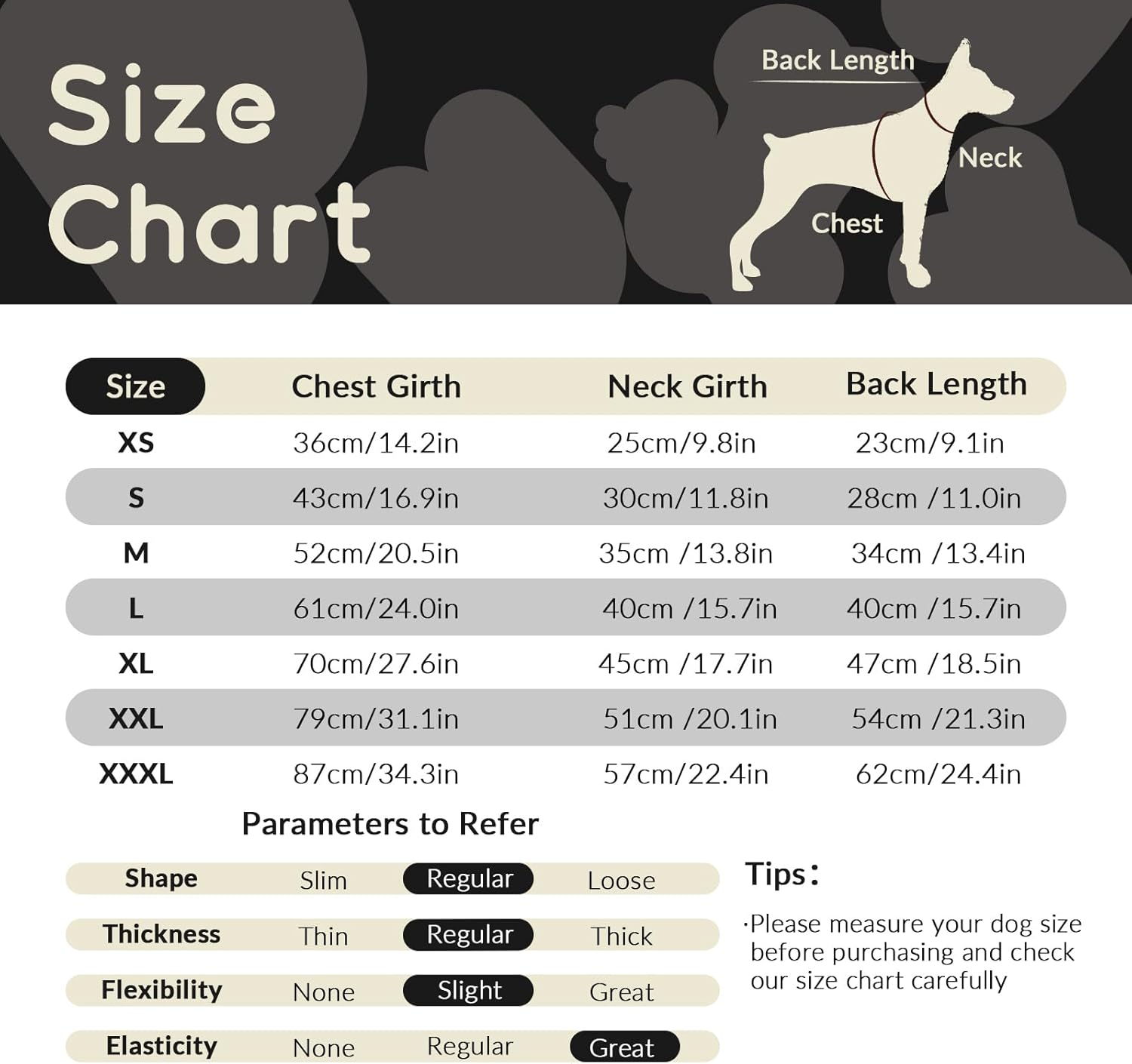 PUMYPOREITY Dog Bodysuit after Op, Dog Bodysuit after Castration Male Elbow Bandage Rear Legs Op Suit Medical Pet Shirt Knee Support Rear Leg (Grey, S) image number 2