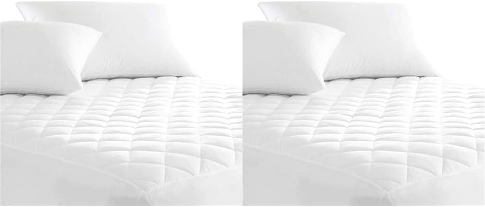 Australian Made Fully Fitted Cotton Quilted Mattress Protector Machine Washable & Australian Made Fully Fitted Cotton Quilted Mattress Protector Machine Washable (All Size) (King Single) image number 2