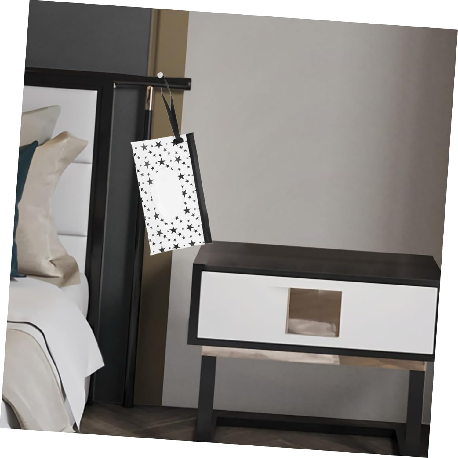 2Pcs Portable Wipe Holder Case Travel Wipes Dispenser Bag for Household Use image number 4