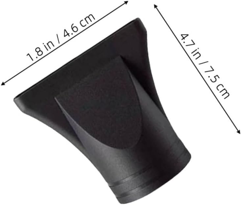 Ipetboom 4Pcs High Temperature Plastic Hair Dryer Nozzle Diffuser Replacement Blow Dryer Attachment Styling Tool for Salon Home Use image number 4