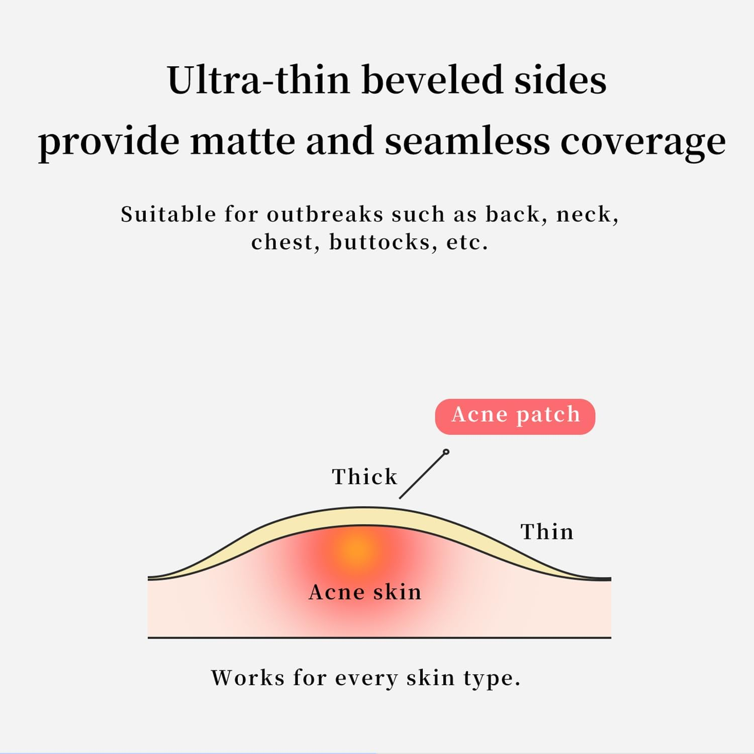 Acne Patches, 72 Pack with Multiple Sizes, Star and Heart Shapes, 6-8 Hour Treatment image number 3