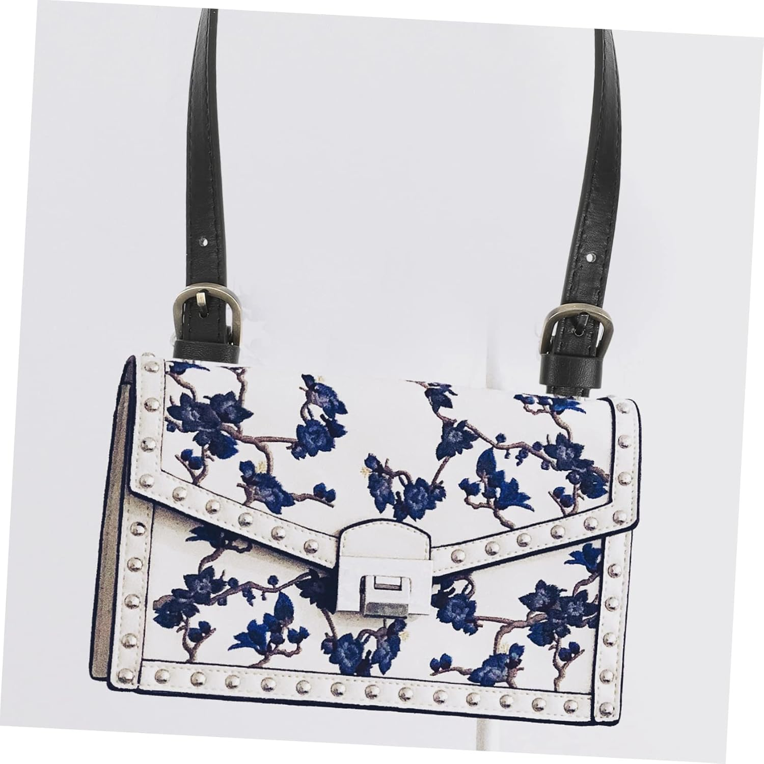 TEHAUX Handbag Strap over the Shoulder Bag Sling Bag Women Woman Wallet Tote Bag Women Cosmetic Bags for Women Handbag Handles Purse Straps Women Handbags Shoulder Purse Buckle Kit image number 2