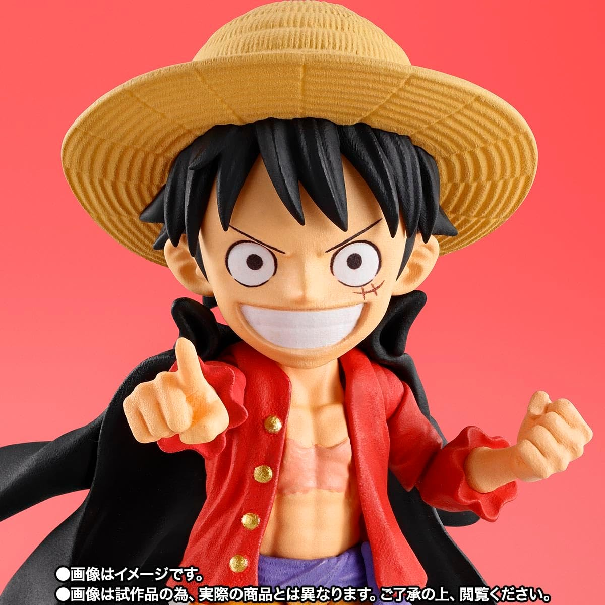 Tamashii Nations World Collectable Figure X S.H. Figuarts - Monkey D. Luffy image number 5