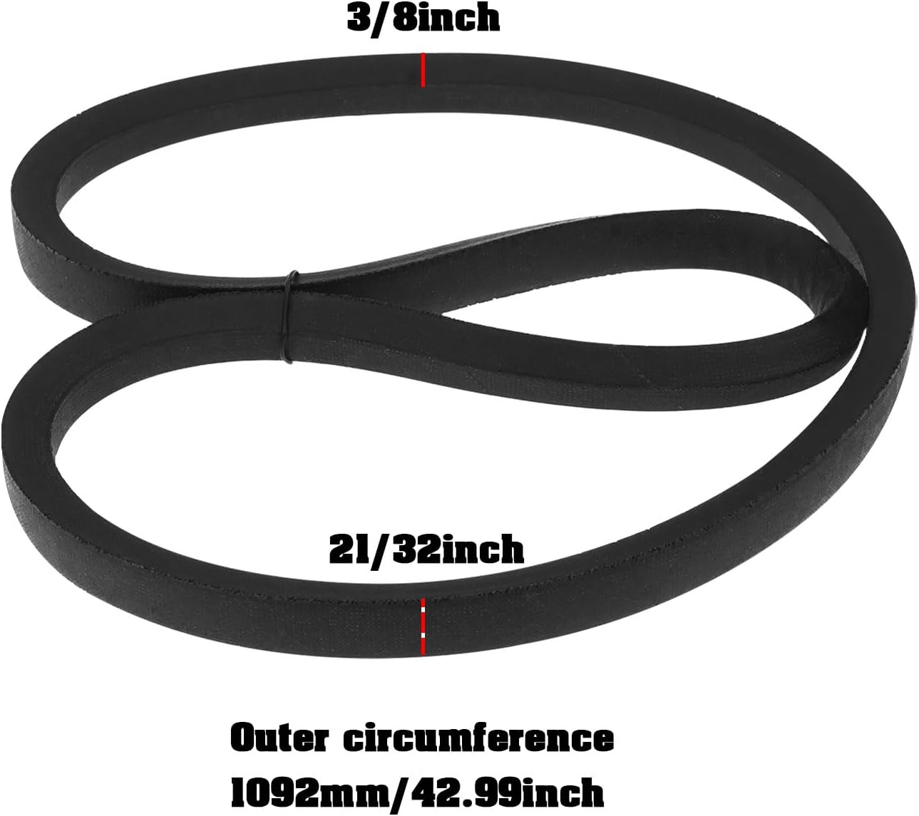 Deck Mower Clutch Belt 5LK430 for Garden Machinery Blowers Fans Conveyors Drive Technology image number 1