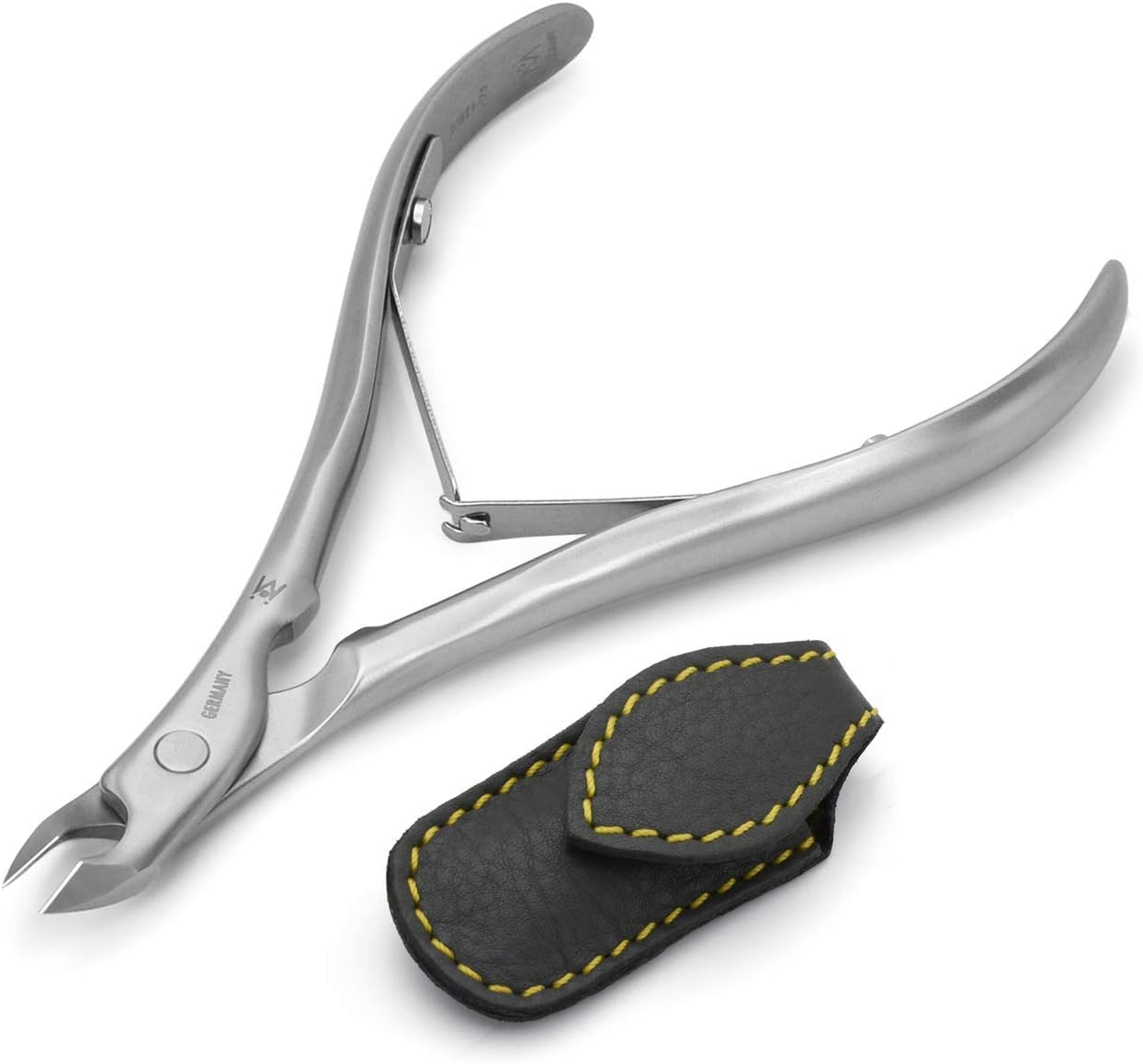 Stainless Steel FINOX Standard Cuticle Nippers, 5Mm Jaw. Made by Germanikure in Germany image number 6