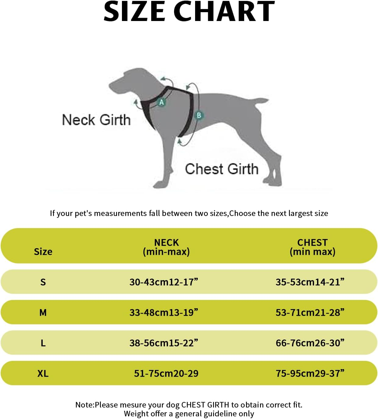 VCCLFSIA No Pull Dog Harness with 1.5M/5Ft Dog Leash, Adjustable Soft Padded, Reflective Oxford No-Choke Pet Oxford Dog Vest with Control Handle for Small Medium Large Dogs (Black, S)