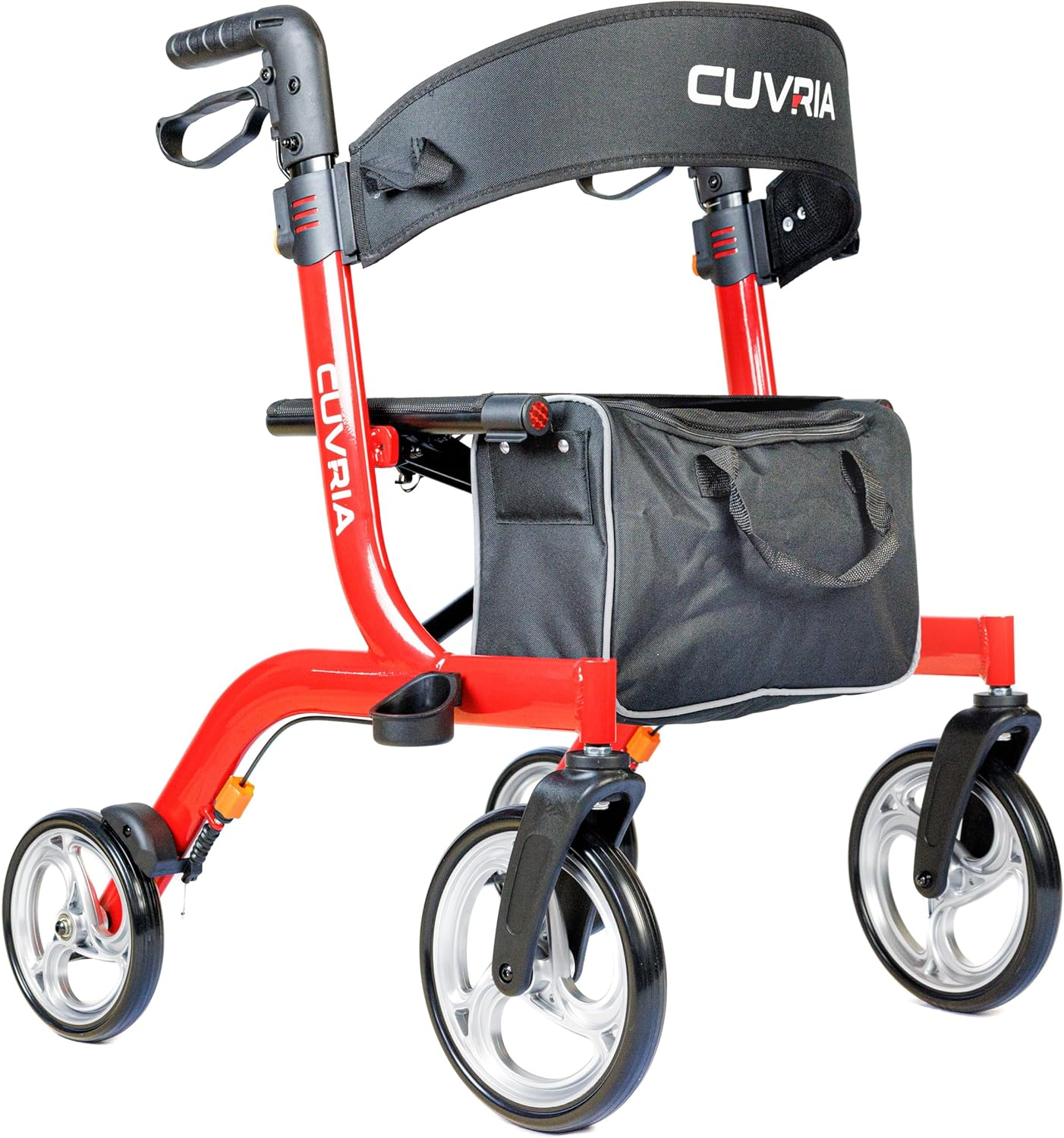 Australia Rollator|4 Wheel Walkers with Seat and Brakes for Seniors, with Seat, Backrest, Basket, Large Wheels, Lightweight Mobility Walking Aid Support up to 136 Kg, Ideal for Senior or Individuals with Mobility Challenges - Blue (Blue)