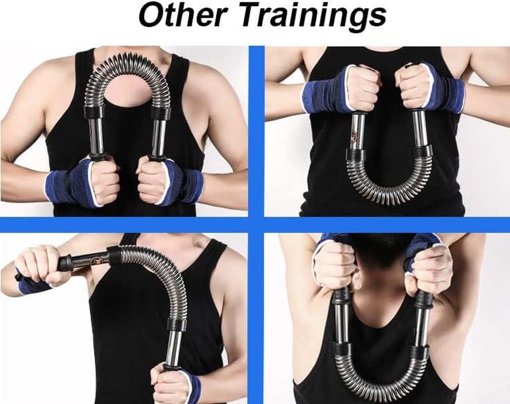 Power Twister Bar Arm Chest Exercise Strengthener image number 5