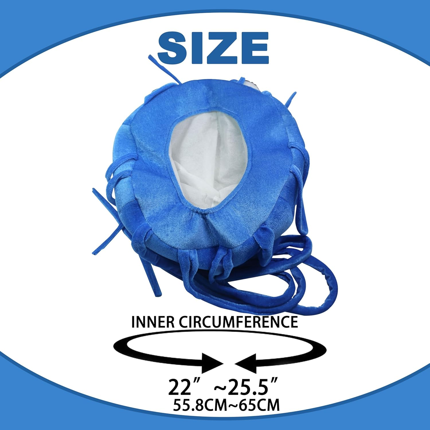 Jellyfish Costume Hats.Handmade Jellyfish Costumeparty Hat. One Size Fits Most Costume Headwear. image number 1