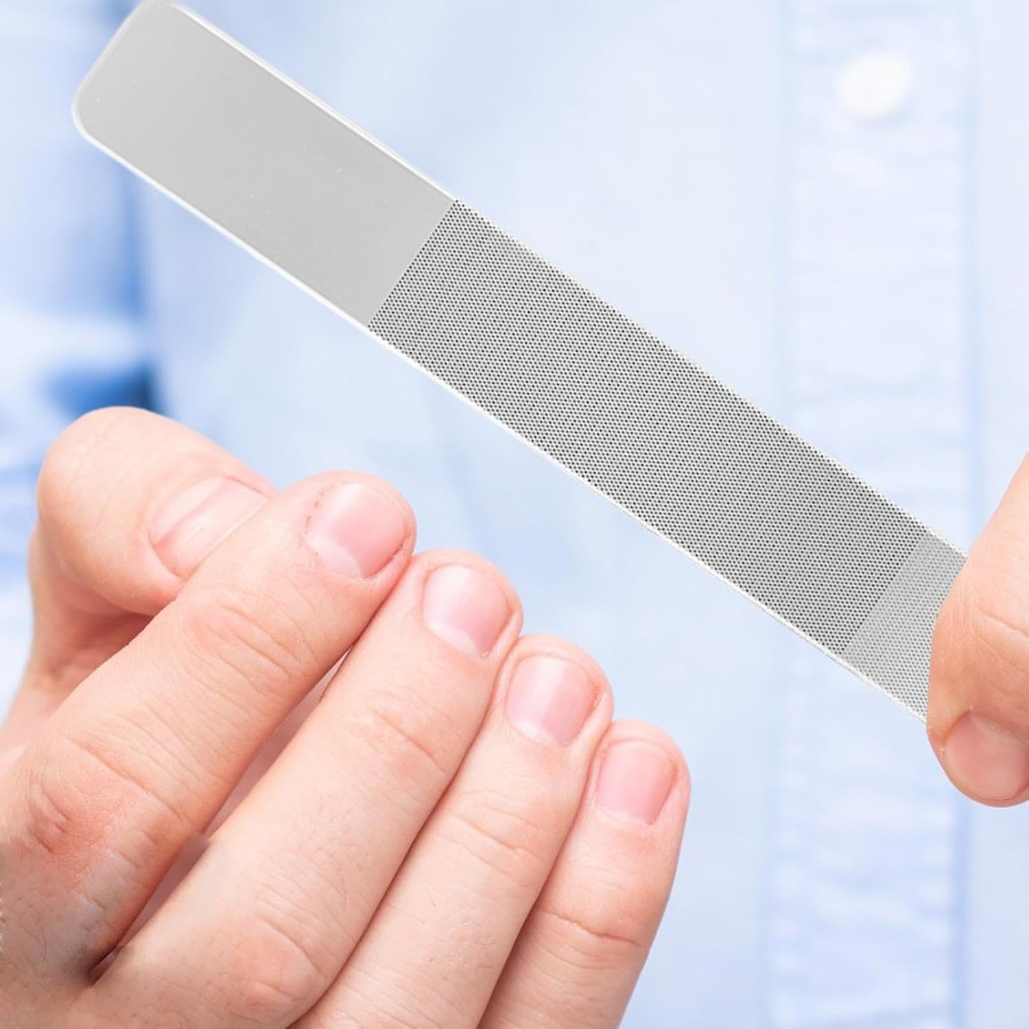 Foot File Callus Remover - Cracked Dead Skin Remover Nail File,Glass Foot File, Pedicure Tool, Foot Scraper, Pedicure Foot Buffer for Wet and Dry Feet image number 4