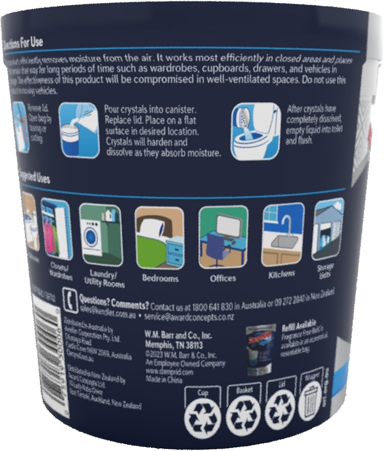 Damprid Refillable Moisture Absorber 311 G image number 1