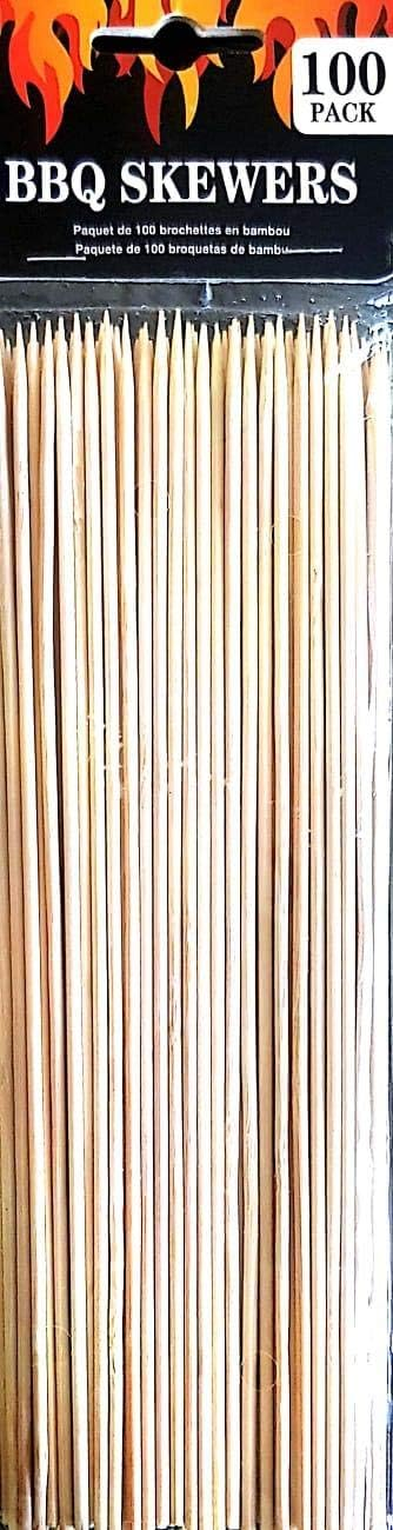 UBL Bamboo Skewers, 25 Cm (Pack of 100) image number 1